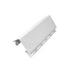 DVP - Esquinero Exterior Siding Pvc 80mm Blanco 3mts