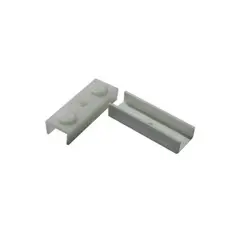 DVP - Patín Rta U 15 Mm Blanco Bolsa 500 Un