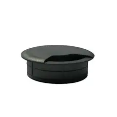 DVP - Pasacable Redondo Negro Bolsa 10 Un