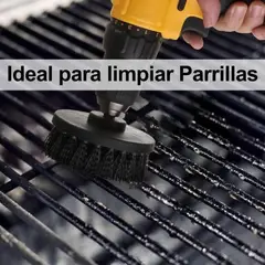 REMUVER - Limpieza De Auto Hogar Set Cepillos Para Taladro 20 Piezas