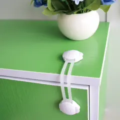 GENERICO - 2 cerraduras de Seguridad para Cajones, niños y bebes Larga