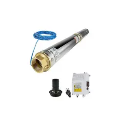 DETODOYMAS - Bomba Sumergible Pozo Profundo 3 Pulgadas 1 Hp + 20mt Cable