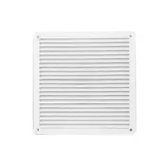 DVP - Celosía Ventilación Pvc C/pestaña 17x17 Cm Blanco 50un