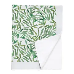 TUYO PRINT - Manta Polar Hojitas