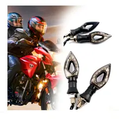 GENERICO - Luces Intermitentes Para Moto Led De Color Amarillo 2piezasd