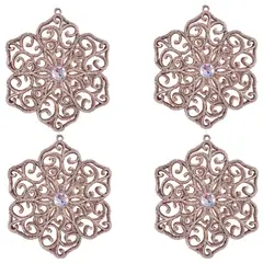 MALLORCA - Set 4 Adornos Colgantes Navideños Feligrés