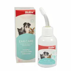 BIOLINE - Gel Cuidado de Oidos Ear Care Perros y Gatos, 50ml