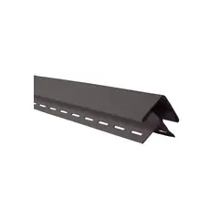 DVP - Esquinero Exterior Siding Pvc 50mm Antracita 3mts