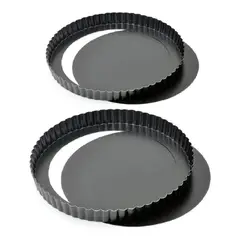 GENERICO - Pack 2 Moldes Desmontables Molde Desmontable Tarta 30cm 32cm
