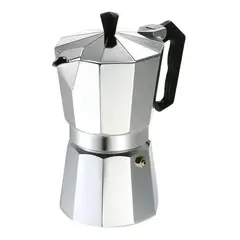 GENERICO - Cafetera Italiana Cafetera Italiana Inoxidable Cafetera 9taz.