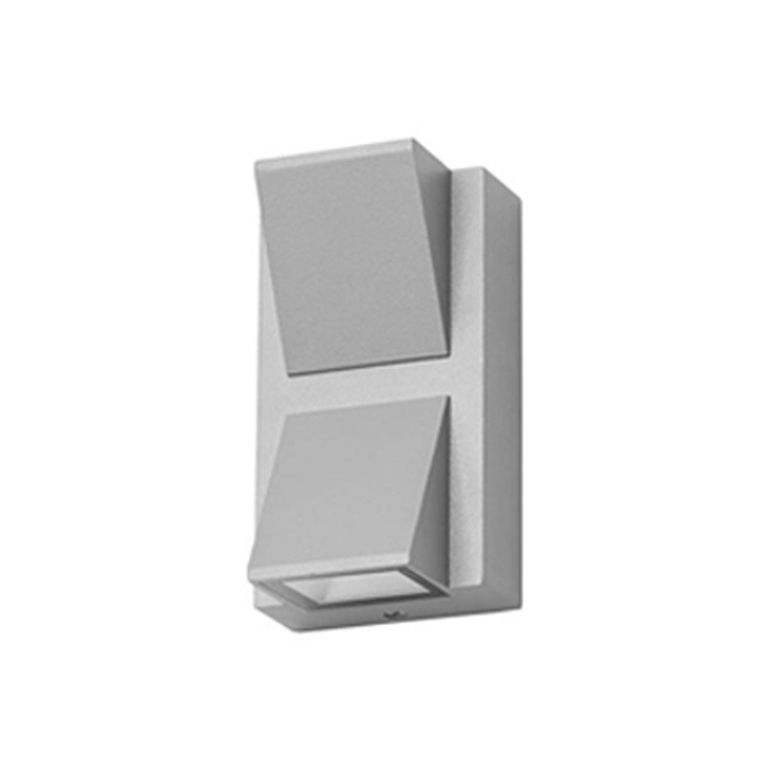Aplique LED 2 * 5W Gris