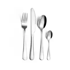 OFERTABKN - Set 4 Juego De Cubiertos 4 Piezas Acero Inoxidable