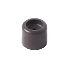 DVP - Tope De Puerta Pvc Redondo 30mm Café 20 Unidades