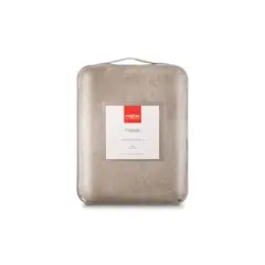 ROSEN - Frazada 280 gramos Gris Topo Super King