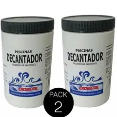GENERICO - Decantador De Piscinas 1 Kgs X 2 Unidades