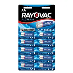 RAYOVAC - Pila Alcalina AA 10 Unidades / Superstore