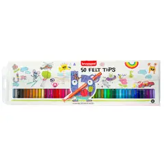 BRUYNZEEL - Marcadores Para Niños 50 Colores