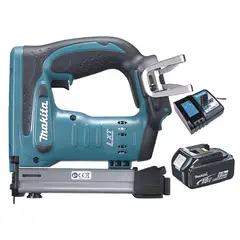 MAKITA - Engrapadora Corchetera 18 Volts 10-22mm DST221 (5 Ah)