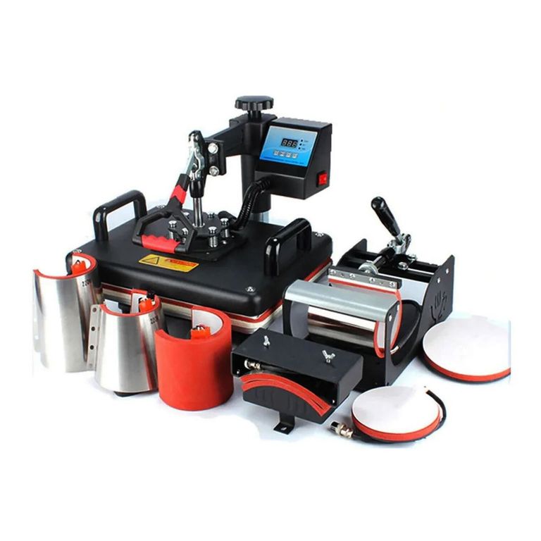 Máquina De Sublimación 8 En 1 Estampadora Sublimad