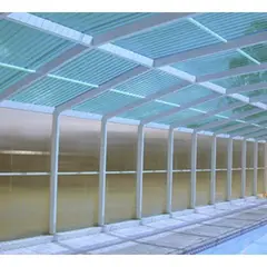 DVP - Policarbonato Ondugreen 0,81x3,0mts 0,5mm Verde