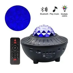 GENERICO - Proyector De Galaxia Estrellas Led Y Sonido Bluetooth
