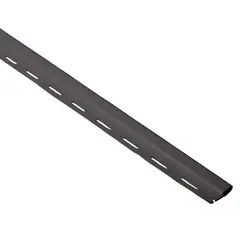 DVP - Perfil Terminal Siding Pvc 3,8mts Antracita - Gris Oscuro