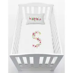 TUYO PRINT - Cubreplumón Cuna Letras Vintage S -
