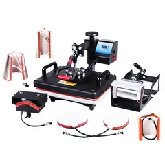 GENERICO - Estampadora 8 X 1 Sublimadora Sublimacion Transfer