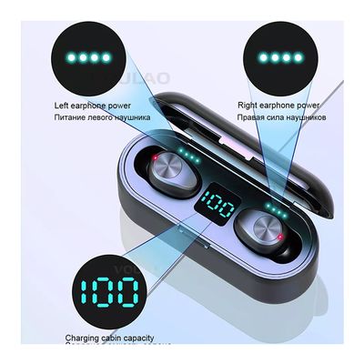 Startechoffice Audífonos Inalámbricos Bluetooth In-Ear F9