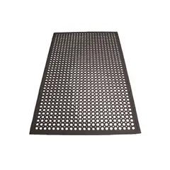 WINCO - Goma Piso Antideslizante Negro 152 X 91 Cms