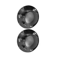 DVP - Soporte Barra Redondo Aluminio 19mm 2 Un Cromado