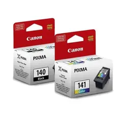 CANON - 2 Tintas Genuinas Pg-140 + Cl-141 Mg2110/mg3110 C/iva