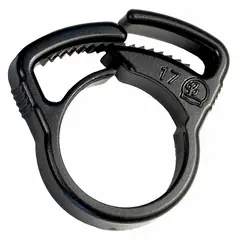 ABRISA - Abrazaderas Para Cañeria Polietileno 16mm Plansa - Pack 10 Unidades