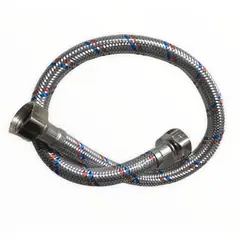 GENERICO - Manguera Metálica Flexible Inodoro Lavamano Ducha Hi-hi 50cm