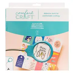 AMERICAN CRAFTS - LENTE ESCRITORIO AUMENTO CON LUZ- COMFORT CRAFT