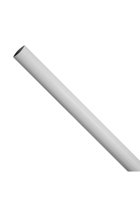 Barra Baño Aluminio Pvc 1 1,2mts Blanco
