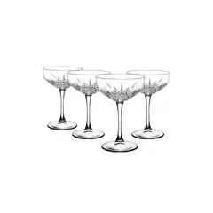 PASABAHCE - Set De 4 Copas Vidrio Champagne Timeless 250Cc
