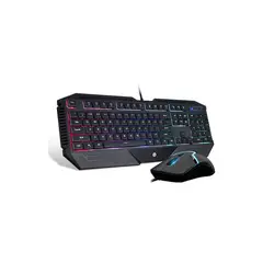 HP - Kit Combo Teclado Membrana Mouse Gamer GK1100 RGB