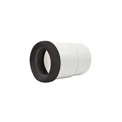 STRETTO - Manguito Adaptador para WC - Salida y Conexión a Muro 11cm (Horizontal)