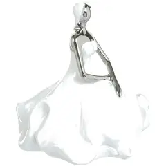 MALLORCA - Figura Decorativa Mujer Berna Noons Silver