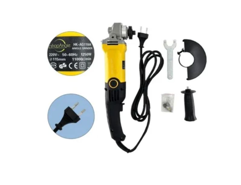 Esmeril Angular 4 1/2' 800 Watts Regulador 6 Velocidades