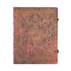 PAPER BLANKS - Libreta Equinoxe, Carmine Ultra Tapa Dura Con Lineas