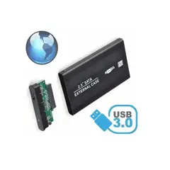 ESHOPANGIE - Cofre Case Para Disco Duro Sata 2.5 Usb3.0 Hdd Notebook ALUMINIO 3.0