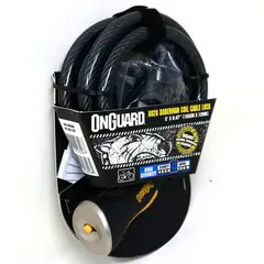 ONGUARD - Candado Llave Espiral Doberman 185cmX10mm