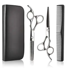 ESHOPANGIE - Set De Tijeras Esculpir Pelo Entresacadora Corta Pelo 3pcs