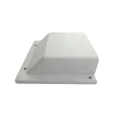 DVP - Tapa Celosía Ventilación Chicago 3" para lluvia Blanco