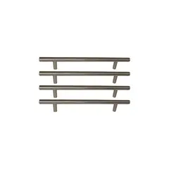 DVP - Tirador Madrid Acero 160x10mm 4 Un Niquel