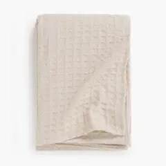 CALMA HOUSE - Cubrecama Panal 270x280 Crudo (cama King o Superking)