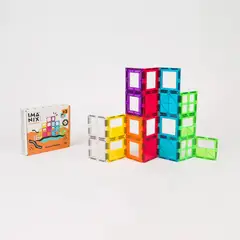 IMANIX - Juego 16 Piezas Magnéticas Puertas y Ventanas
