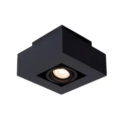 BOSCO - LAMPARA DE TECHO DIRECCIONAL XIRAX NEGRO LED 1xGU10